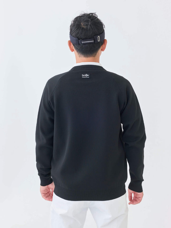 ストレッチニットWジャガードセーター