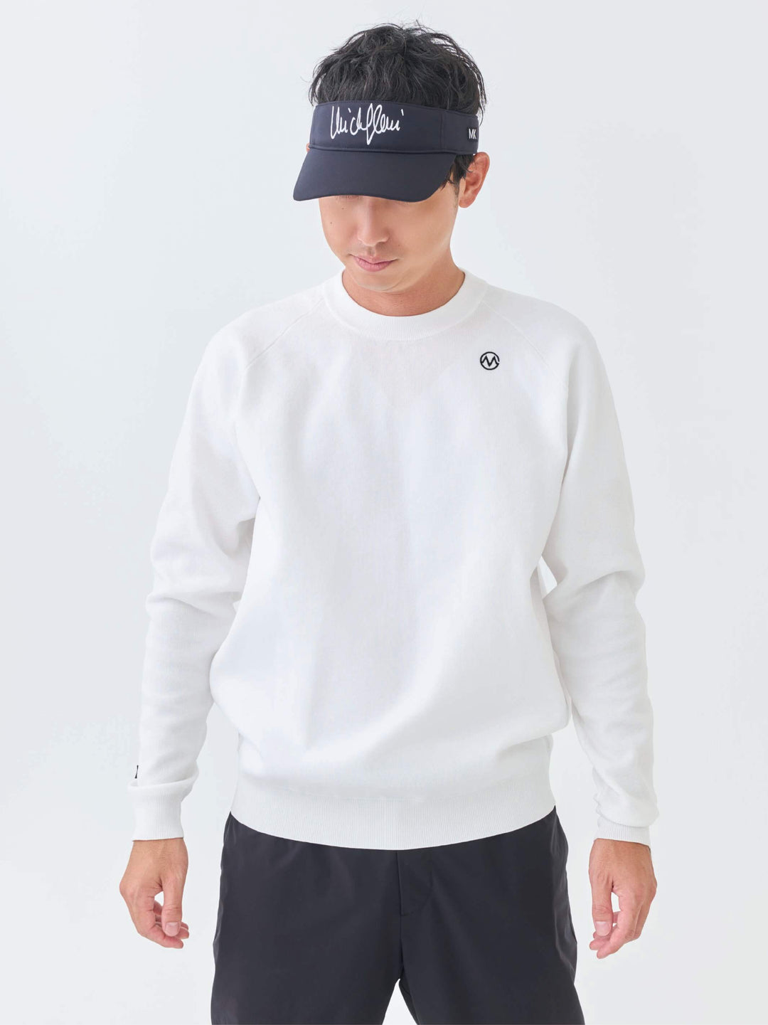 ストレッチニットWジャガードセーター