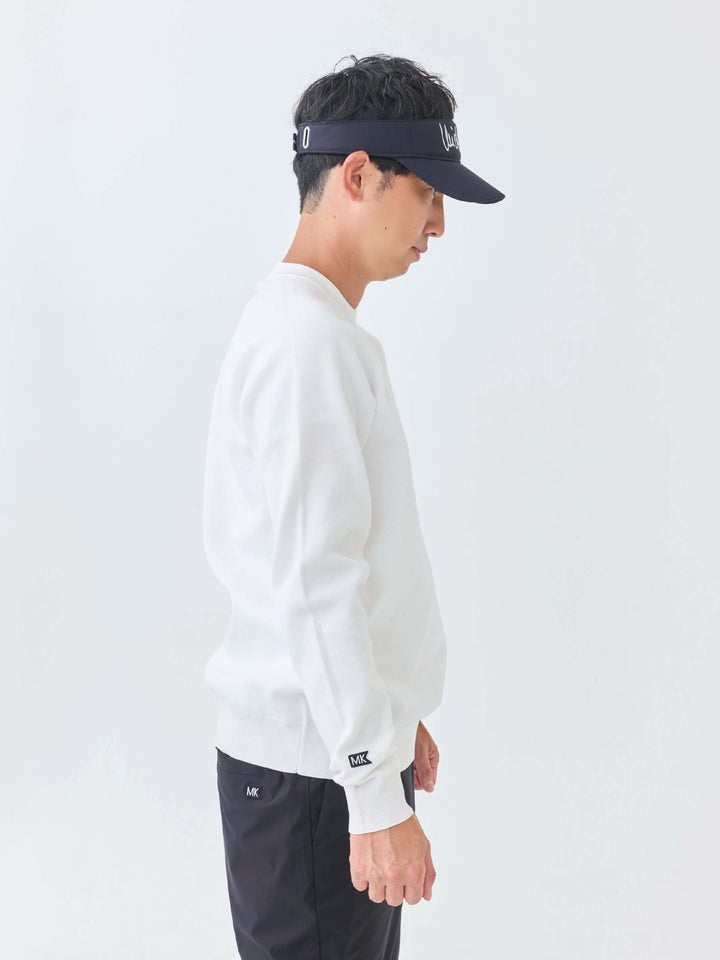 ストレッチニットWジャガードセーター