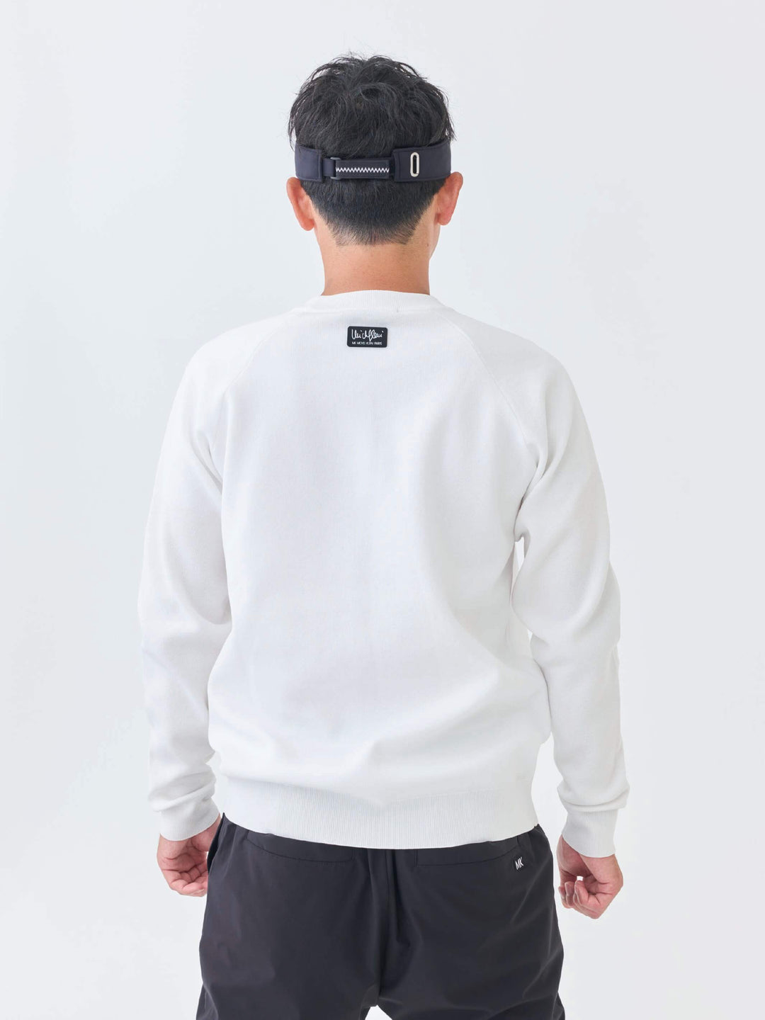 ストレッチニットWジャガードセーター