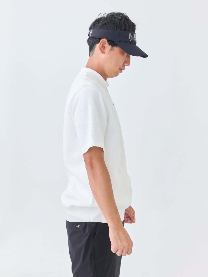 ストレッチニットWジャガードベスト