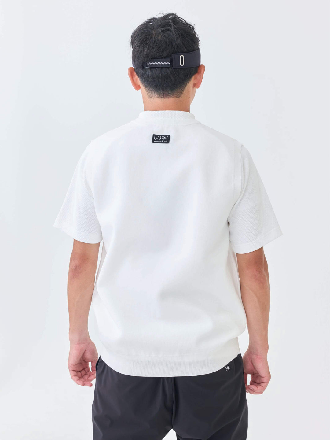 ストレッチニットWジャガードベスト