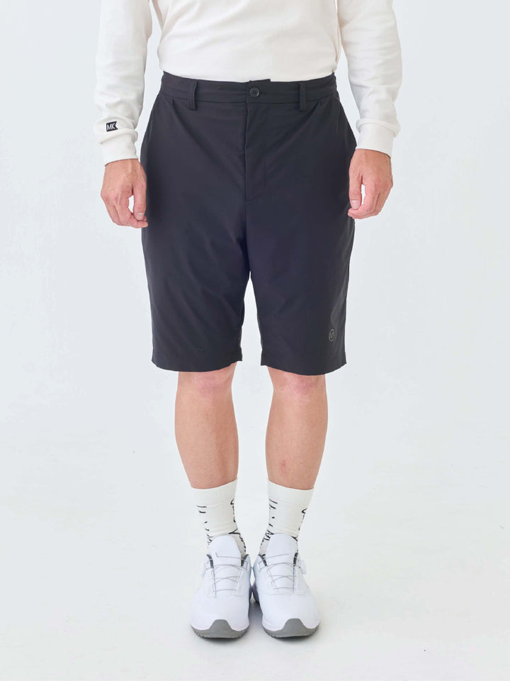 撥水ストレッチハーフタックパンツ