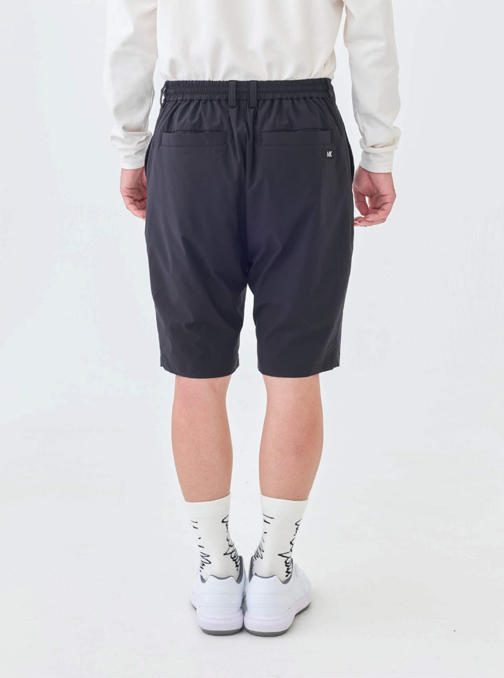 撥水ストレッチハーフタックパンツ