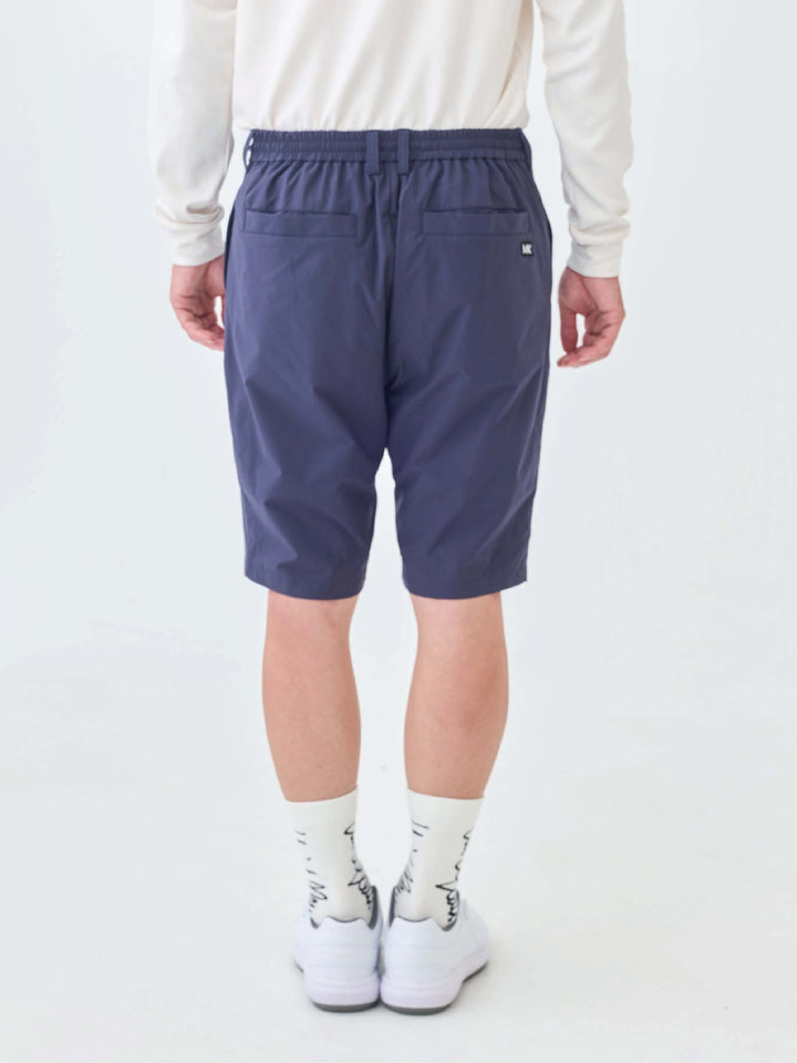 撥水ストレッチハーフタックパンツ