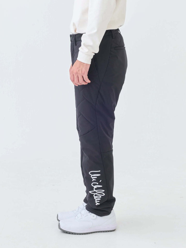 撥水ストレッチキルトパンツ