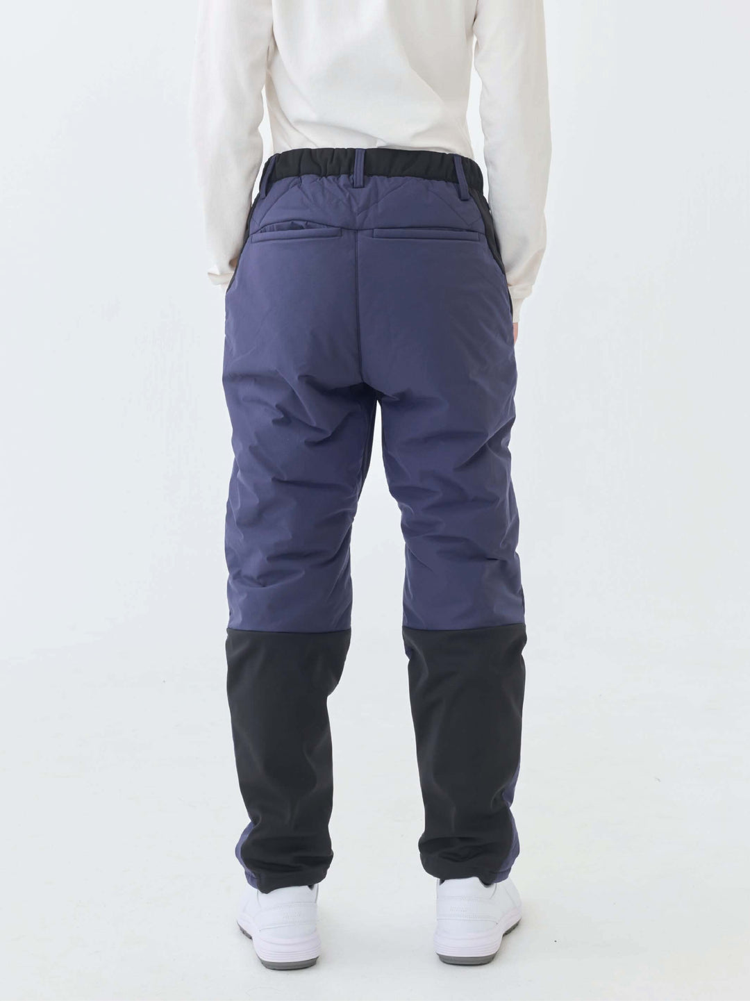 撥水ストレッチキルトパンツ