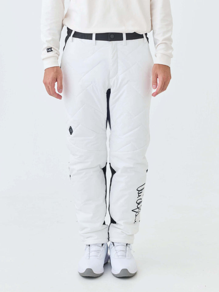 撥水ストレッチキルトパンツ