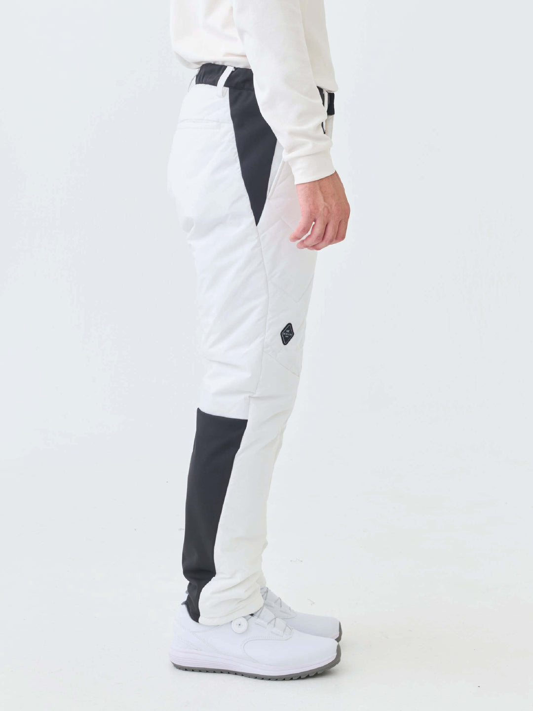 撥水ストレッチキルトパンツ