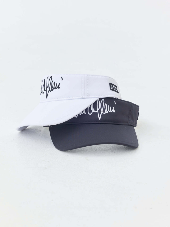 サインロゴ刺繍バイザー