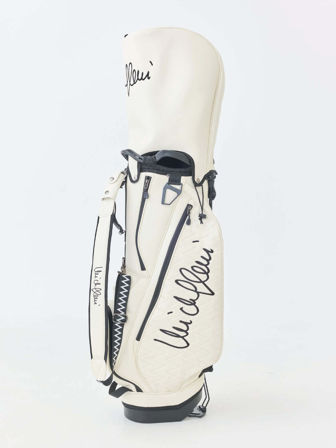 Mキルトサインロゴキャディーバック アクセサリー WH MK MICHEL KLEIN GOLF