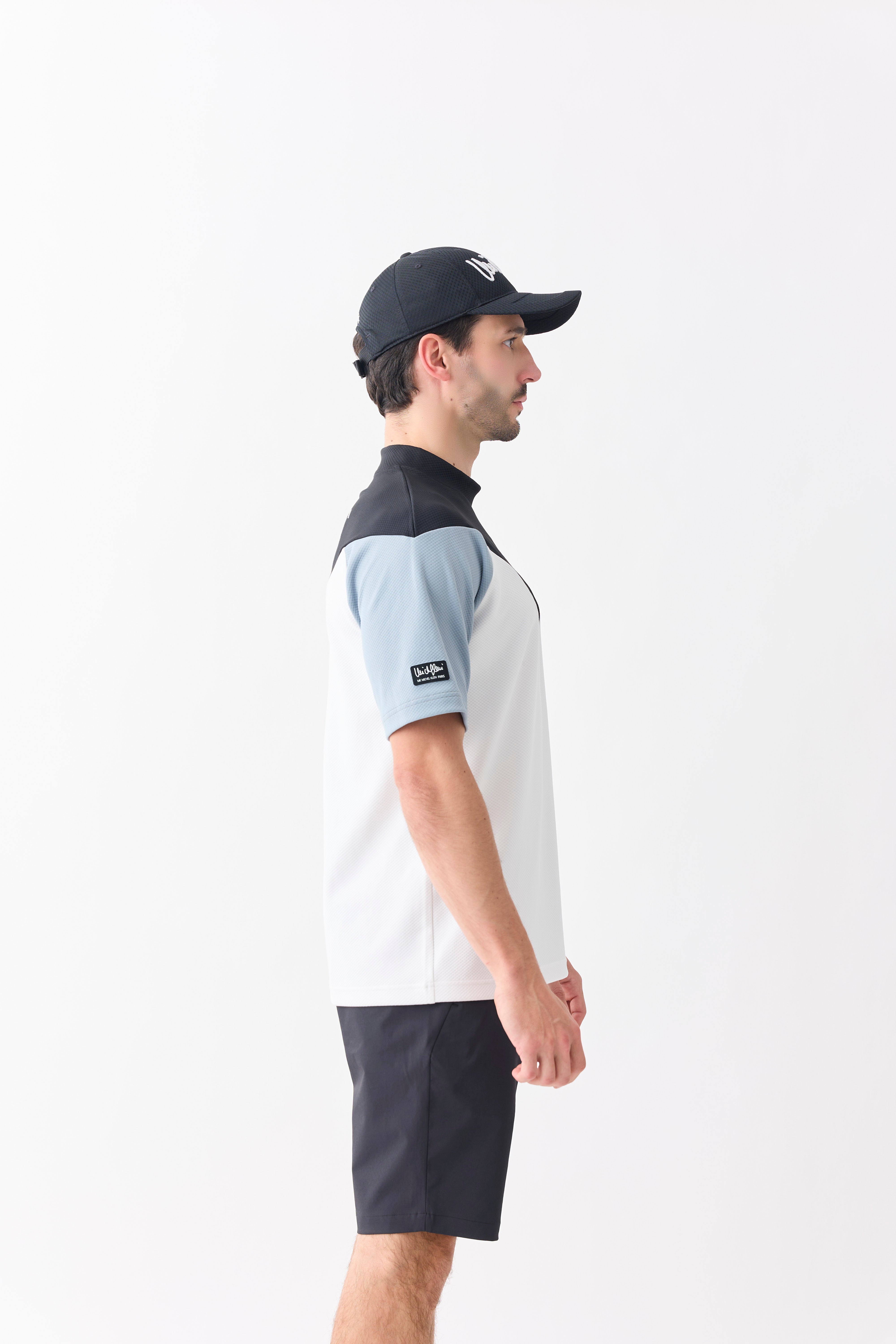 COOL MAXバイカラー半袖モックネック – MK MICHEL KLEIN GOLF