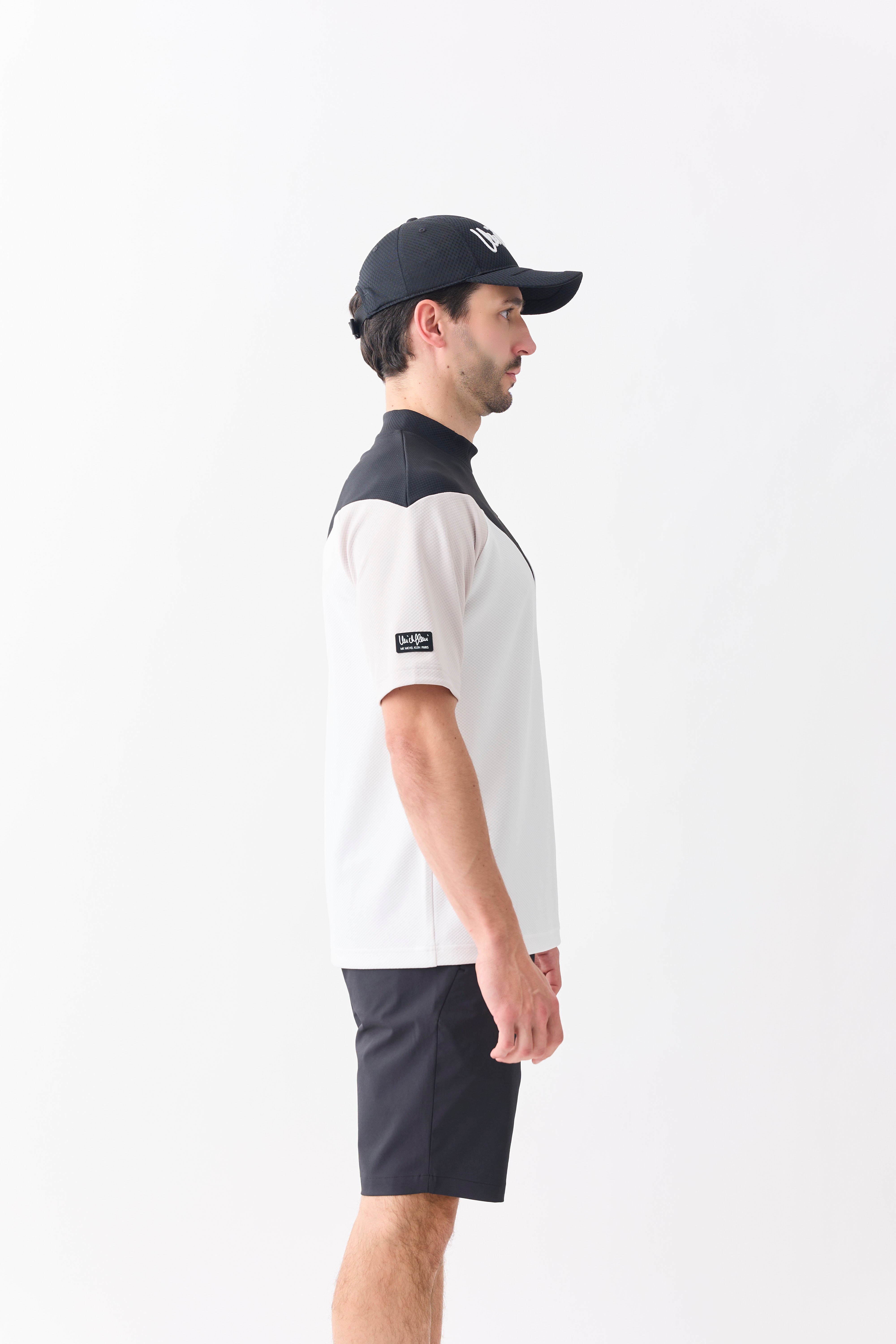 COOL MAXバイカラー半袖モックネック – MK MICHEL KLEIN GOLF