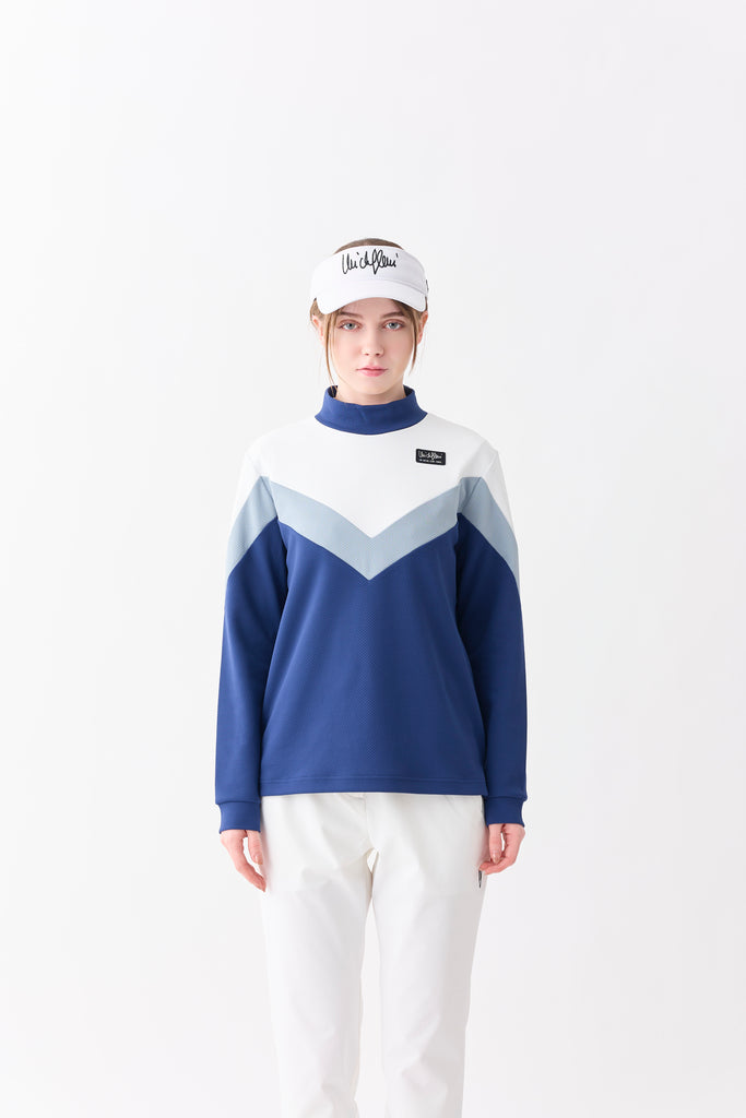 COOL MAXバイカラー長袖モックネック – MK MICHEL KLEIN GOLF