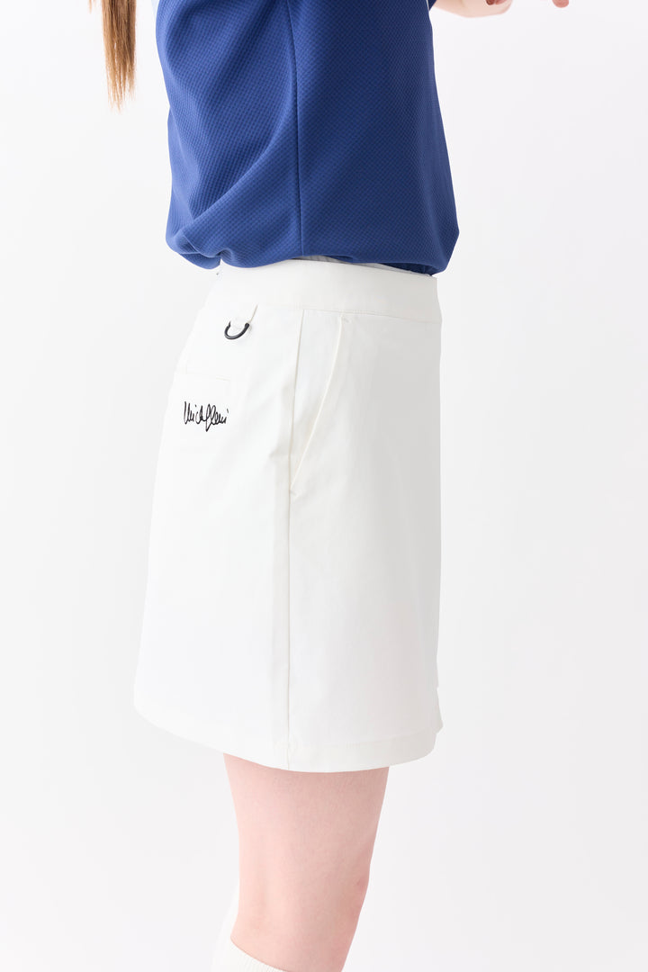 Multi gear デザインプリーツスカート